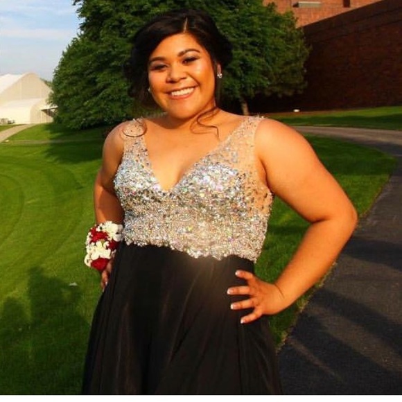 Black Prom Dress - Picture 3 of 3